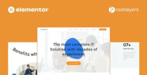 Integra – IT Solution & Services Elementor Pro Full Site Template Kit