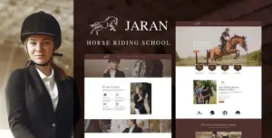 Jaran – Horse Riding School Elementor Template Kit