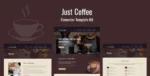 Justcoffee – Cafe and Coffee Elementor Template Kit