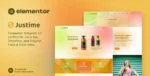 Justime – Juice Bar, Smoothie & Organic Food Elementor Template Kit