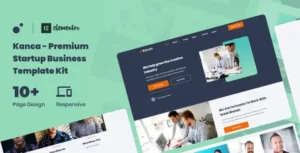 Kanca – Startup Business Consulting Elementor Template Kit