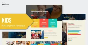 Kids – Kindergarten & Child Care Elementor Template Kit