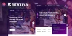 Krativa – Creative & Digital Agency Services Elementor Template Kit