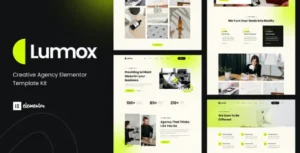 Lummox – Creative Agency Elementor Template Kit