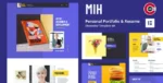 MIH – Personal Portfolio & Resume Template Kit