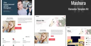 Mashura – Portfolio Elementor Template Kit