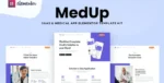 MedUp – Medical SaaS Elementor Template Kit