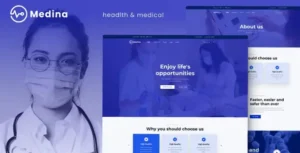 Medina – Medical & Health Elementor Template Kit