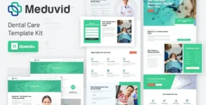 Meduvid – Medical & Dental Clinic Elementor Template Kit