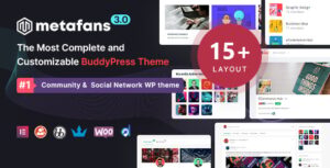 MetaFans – Community & Social Network BuddyPress Theme