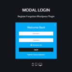 Modal Login Register Forgotten WordPress Plugin