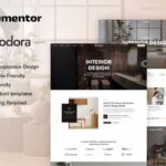 Modora – Interior Design & Architecture Service Elementor Pro Template Kit