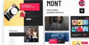 Mont – Agency Elementor Template kit