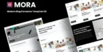 Mora – Modern Blog Elementor Template Kit