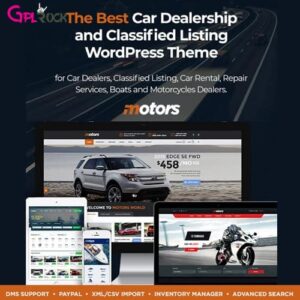 Motors – Automotive, Car Dealership, Car Rental, Auto, Classified Ads, Listing WordPress Theme