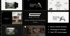 Mrittik – Architecture Interior Design Theme