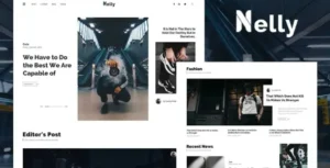 Nelly – Blog & Magazine Elementor Template Kit