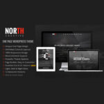 North – One Page Parallax WordPress Theme