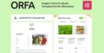 ORFA – Organic Farm Products Elementor Template Kit