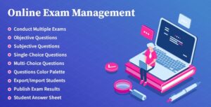 Online Exam Management – Education & Results Management