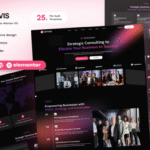 Optivis – Consulting & Business Advisor Elementor Template Kit