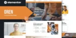 Oren – Creative Business Elementor Template Kit