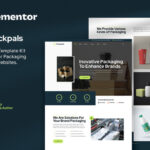 Packpals – Packaging Company Elementor Template Kit