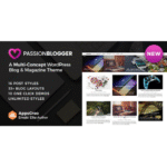 Passion Blogger – A Responsive WordPress Theme
