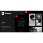 Pekko – Minimal Dark WordPress Theme