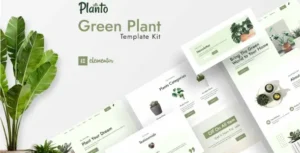 Planto – Green Elementor Template Kit