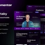 Portaby – Freelancer Personal Portfolio Elementor Template Kit
