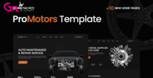 ProMotors – Car Service and Detailing Elementor Template Kit