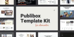 Publibox – Blog & Magazine Elementor Template Kit