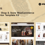 Qohwa – Coffee Shop & Store Ecommerce Elementor Pro Template Kit