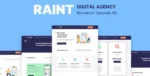 Raint – Digital Agency Elementor Template Kit