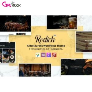Rodich – A Restaurant WordPress Theme
