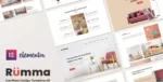 Rumma – Furniture Interior Elementor Template Kit