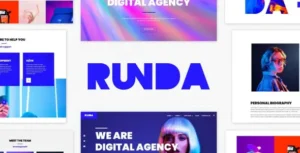 Runda – Creative Agency Elementor Template Kit