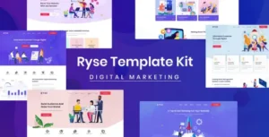Ryse – SEO & Digital Marketing Elementor Template Kit