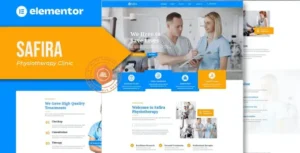 Safira – Physiotherapy Elementor Template Kit