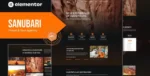 Sanubari – Travel & Tour Agency Elementor Template Kit