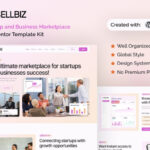 Sellbiz – Startup and Business Marketplace Elementor Template Kit