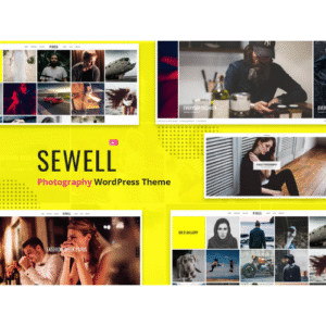 Sewell – Photography WordPress Theme