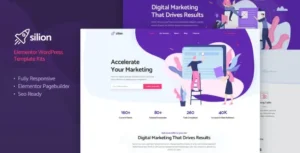 Silion – Digital Marketing Elementor Template Kit