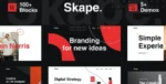 Skape – Creative Digital Agency Business Elementor Template Kit