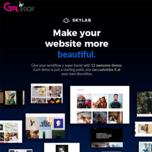 Skylab 3.4 – Portfolio / Photography WordPress Theme