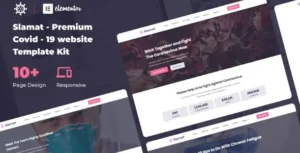 Slamat – Pandemic Awareness Elementor Template Kit