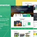 Solarix – Solar & Renewable Energy Elementor Template Kit