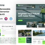 Sonne – Solar & Renewable Energy Elementor Template Kit