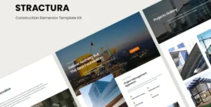 Stractura – Construction Elementor Template Kit